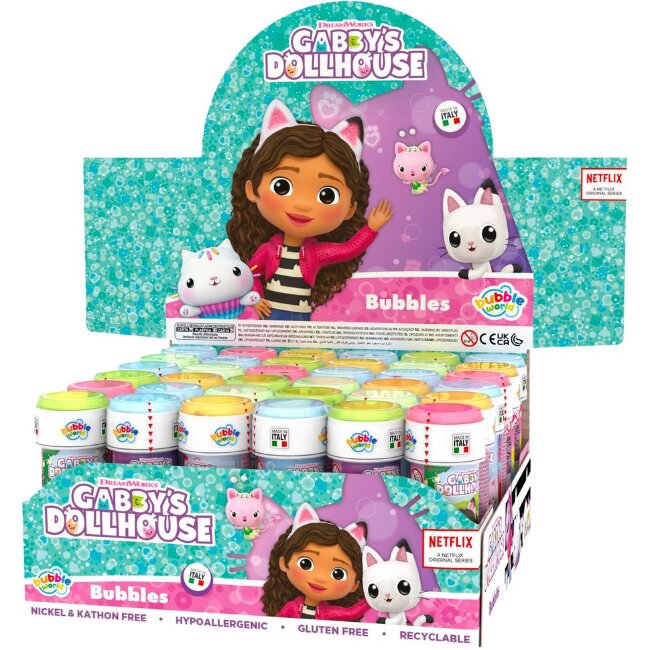 Мыльные пузыри Gabby's Dollhouse 60 мл Мыльные пузыри Gabby's Dollhouse 60 мл