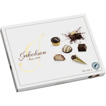Шоколадные конфеты Jakobsen 225 гр Шоколадные конфеты Jakobsen 225 гр