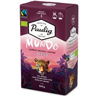 Молотый органический кофе для фильтра Paulig Mundo Mexico 500 гр Молотый органический кофе для фильтра Paulig Mundo Mexico 500 гр