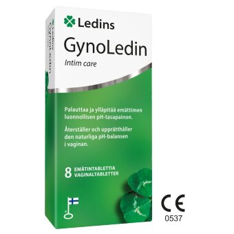 Влагалищные таблетки Ledins GynoLedin 8 шт.