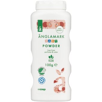 Детская присыпка Änglamark Baby 100 гр