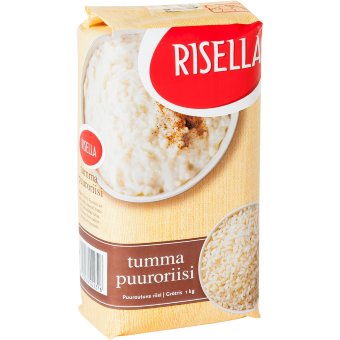 Темный рис для каши Risella 1 кг Темный рис для каши Risella 1 кг