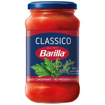 Паста с соусом Barilla Classico 400 гр