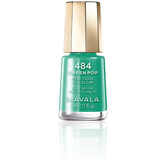 Лак для ногтей Mavala 484 Green Pop 5 мл Лак для ногтей Mavala 484 Green Pop 5 мл