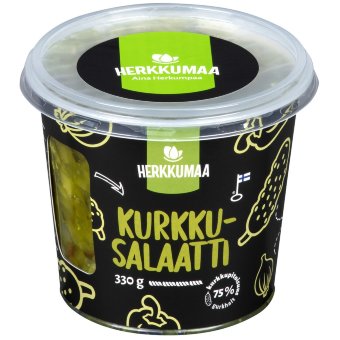 Салат из огурцов Herkkumaa 330 гр Салат из огурцов Herkkumaa 330 гр