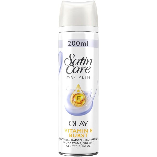 Гель для бритья Satin Care Olay с витамином E 200 мл