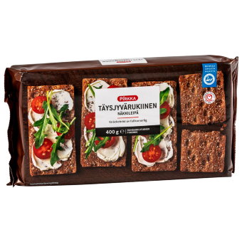 Ржаные хлебцы из муки грубого помола Pirkka 400 гр Ржаные хлебцы из муки грубого помола Pirkka 400 гр