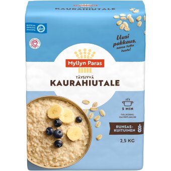 Цельнозерновые овсяные хлопья Myllyn Paras 2,5 кг Цельнозерновые овсяные хлопья Myllyn Paras 2,5 кг