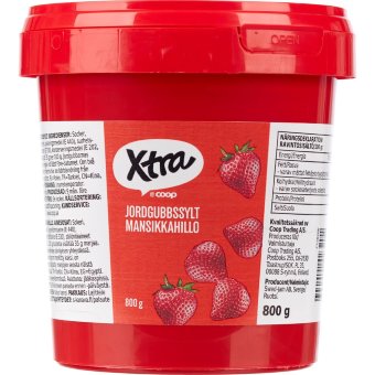Варенье Xtra клубника 800 гр Варенье Xtra клубника 800 гр