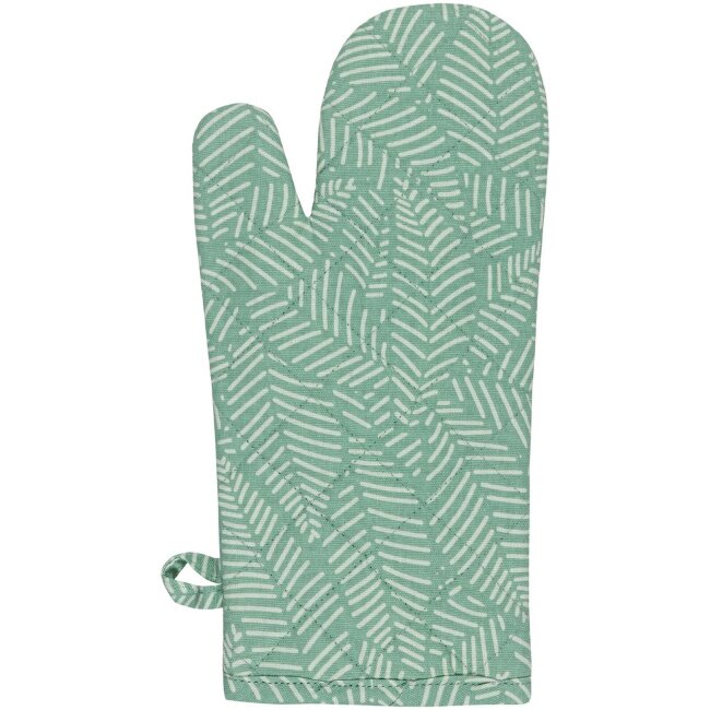 Прихватка для кухни House Outline leaves 15x32 см зеленая