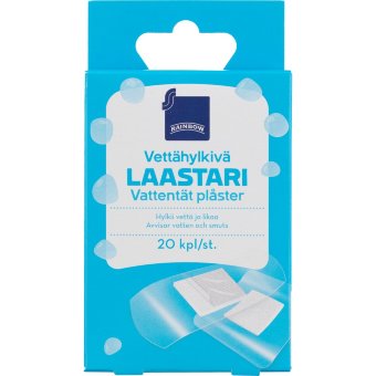 Прозрачный водонепроницаемый пластырь Rainbow 2, 20 шт Прозрачный водонепроницаемый пластырь Rainbow 2, 20 шт