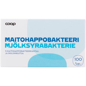 Молочнокислые бактерии Coop 100 табл Молочнокислые бактерии Coop 100 табл
