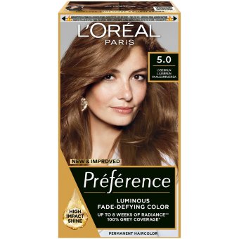 Стойкая краска для волос L'Oréal Paris Prèférence 5.0 Rome светло-коричневая 1 шт