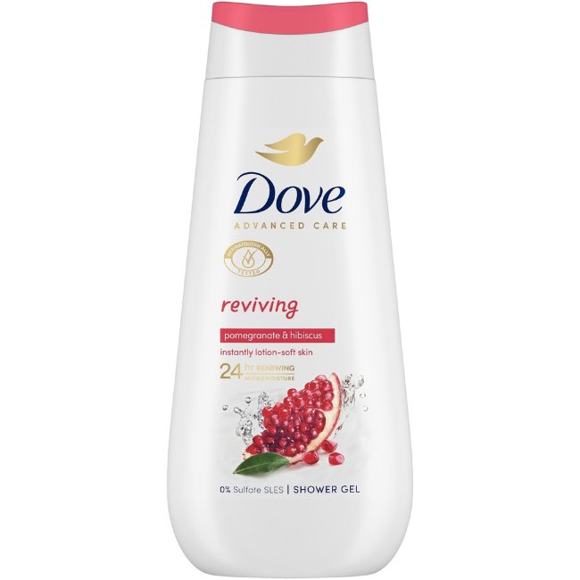 Dove Advanced Care Восстанавливающее мыло для душа 24 часа Обновление микроувлажнение 225 мл