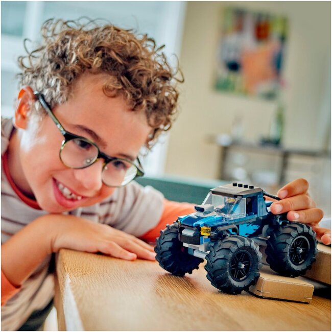 Игрушечный внедорожник LEGO City Sininen monsteriauto 60402 Игрушечный внедорожник LEGO City Sininen monsteriauto 60402