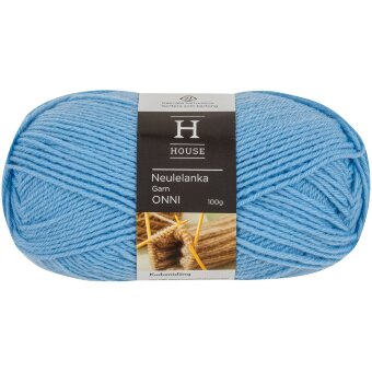 Пряжа для вязания House Onni 100 гр Chambray blue 15-4030TPX