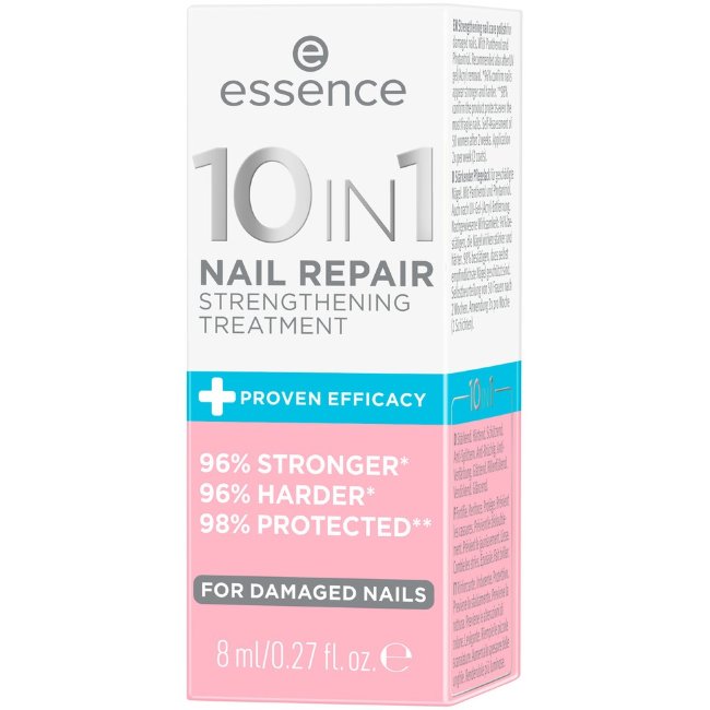 Укрепляющее средство essence 10IN1 для восстановления ногтей 8 мл