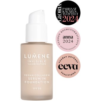 Тонирующая сыворотка для лица Lumene Invisible Illumination SPF30 30 мл