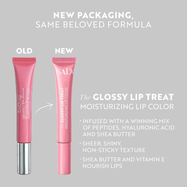 Блеск для губ Isadora Glossy Lip Treat 61 Pink Punch 13 мл