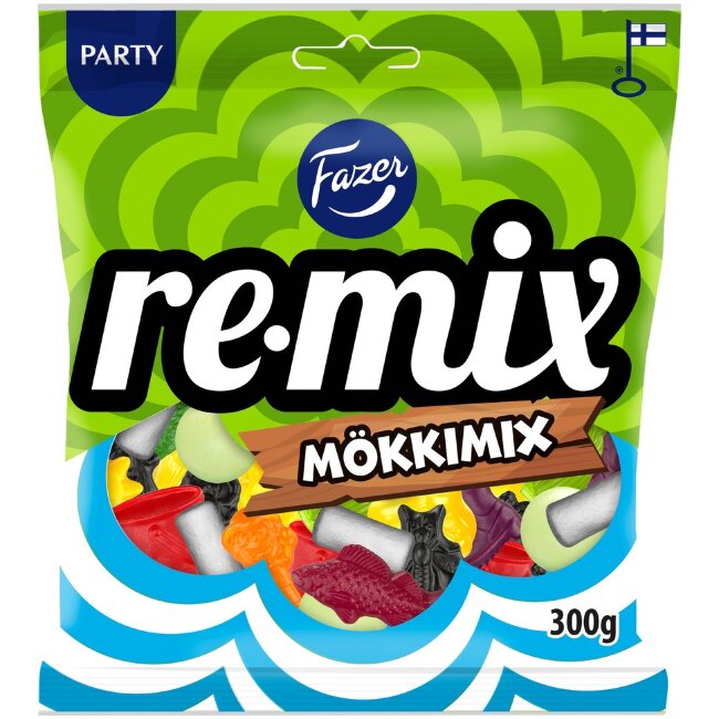 Мешок конфет Fazer Remix Mökkimix 300 гр Мешок конфет Fazer Remix Mökkimix 300 гр