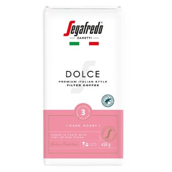 Фильтр-кофе Segafredo Dolce RAC 450 гр Фильтр-кофе Segafredo Dolce RAC 450 гр