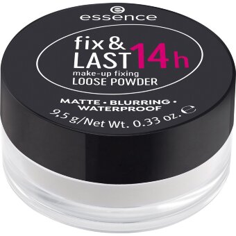 Рассыпчатая пудра для закрепления макияжа essence fix & LAST 14 ч 9,5 гр Рассыпчатая пудра для закрепления макияжа essence fix & LAST 14 ч 9,5 гр