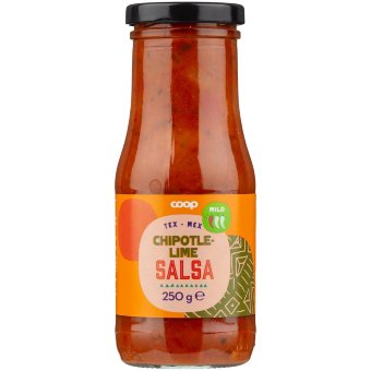 Сальса соус Coop мягкий Chipotle & Lime 250 гр Сальса соус Coop мягкий Chipotle & Lime 250 гр