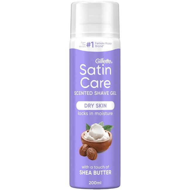 Гель для бритья Satin Care Shea Butter Silk 200 мл