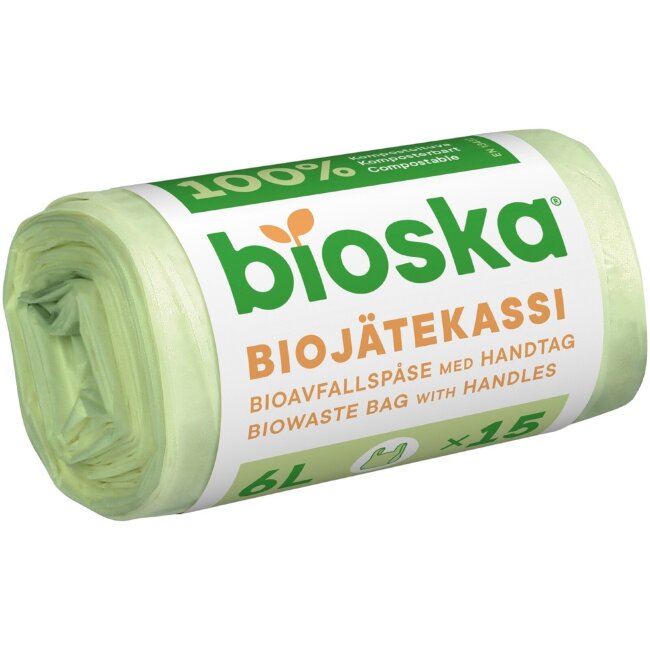 Мусорный био пакет Bioska 6L