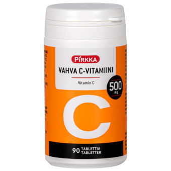 Витамин С Pirkka (апельсин) 500 мг 90 шт Витамин С Pirkka (апельсин) 500 мг 90 шт