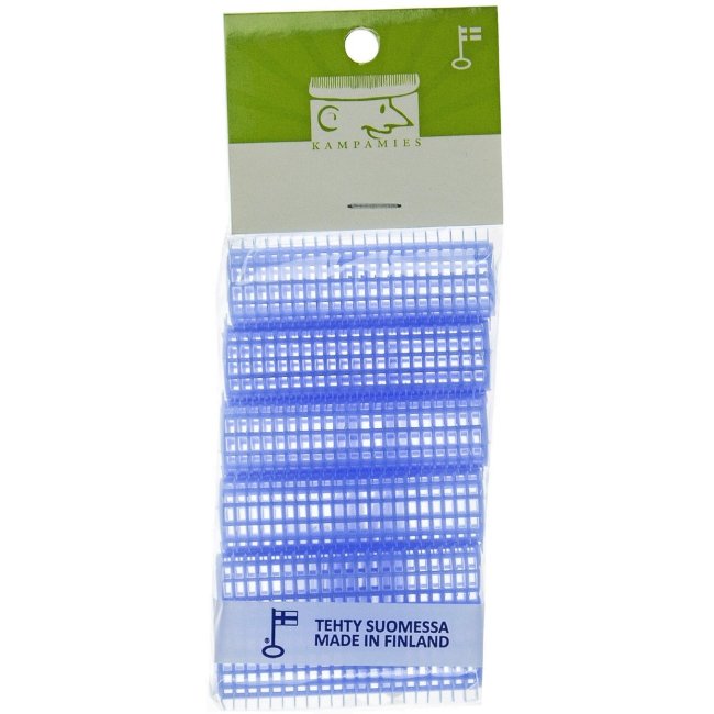 Пластмассовые бигуди с фиксаторами Kampamies, набор из 6 шт Пластмассовые бигуди с фиксаторами Kampamies, набор из 6 шт