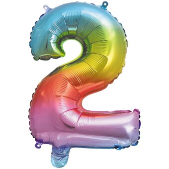 Фольгированный шар Decorata Party радуга 35 см № 2