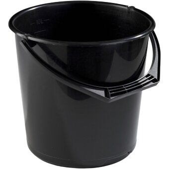 Ведро Sanko 10 л черное EKO