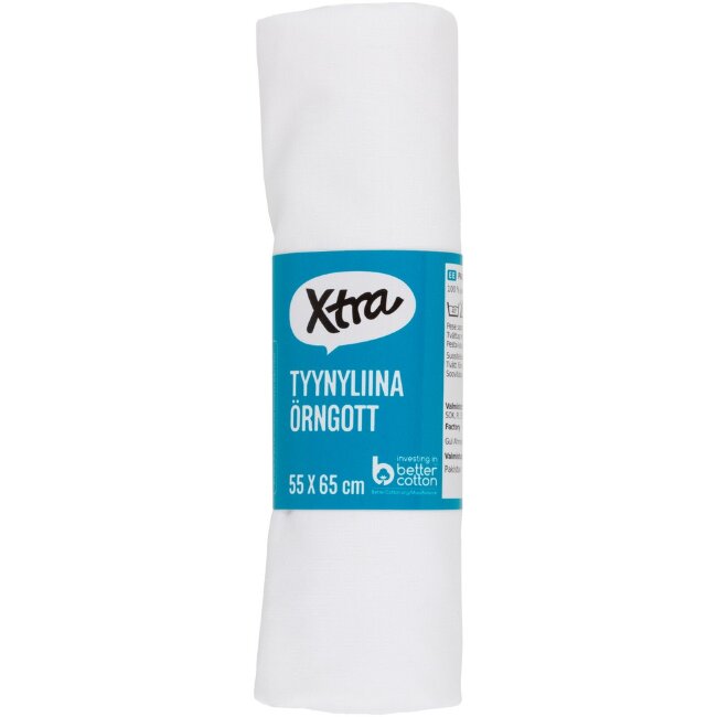 Наволочка Xtra Uni 55x65 см, белая Наволочка Xtra Uni 55x65 см, белая
