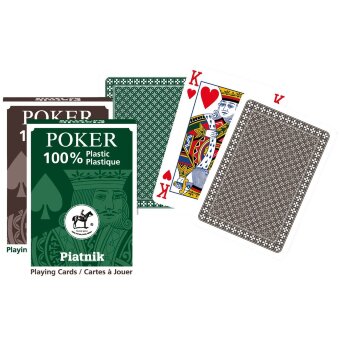 Покерные пластиковые карты Piatnik