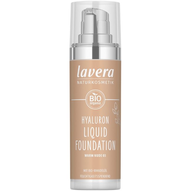 Тональная основа lavera Hyaluron жидкая - теплый нюд 03 - 30 мл Тональная основа lavera Hyaluron жидкая - теплый нюд 03 - 30 мл