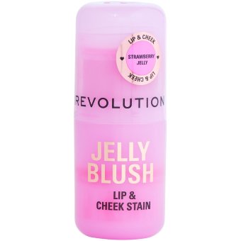 Кремовый стик для макияжа щёк и губ Makeup Revolution Jelly 0,03 гр Stain Strawberry Pink Кремовый стик для макияжа щёк и губ Makeup Revolution Jelly 0,03 гр Stain Strawberry Pink
