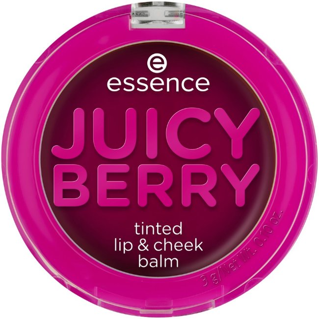 Тонированный бальзам для губ и щек essence JUICY BERRY 3 гр Тонированный бальзам для губ и щек essence JUICY BERRY 3 гр