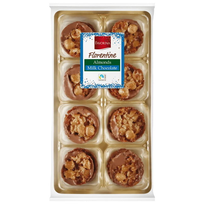 Флорентийское печенье с молочным шоколадом Favorina 125 гр