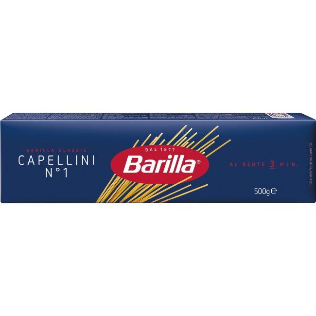Паста Barilla Capellini №1 из твёрдых сортов пшеницы 500 гр Паста Barilla Capellini №1 из твёрдых сортов пшеницы 500 гр