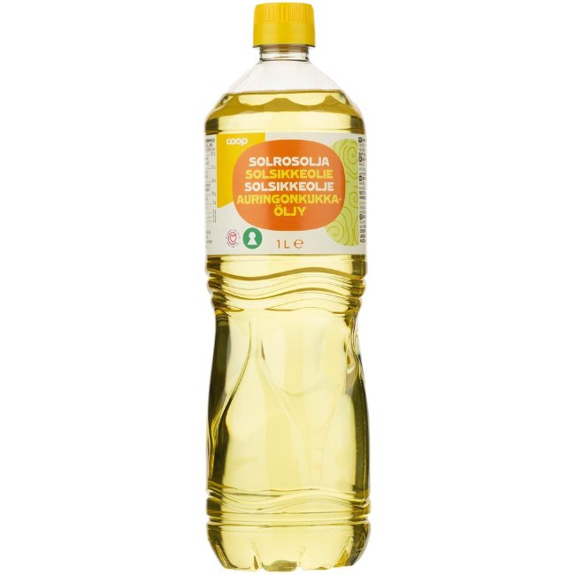 Подсолнечное масло Coop 1 л