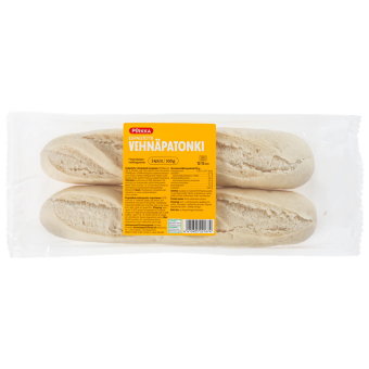 Пшеничный батон Pirkka (уп 2 шт) 300 гр Пшеничный батон Pirkka (уп 2 шт) 300 гр