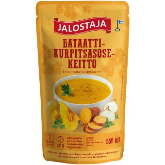 Суп-пюре из батата и тыквы Jalostaja 550 мл Суп-пюре из батата и тыквы Jalostaja 550 мл