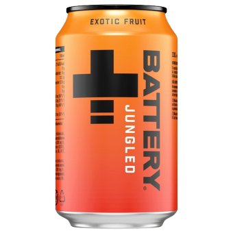 Энергетический напиток Battery Jungled в банке 0,33 л