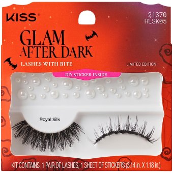 Набор для Хэллоуина Kiss 05 накладные ресницы и стикеры 1 пара Набор для Хэллоуина Kiss 05 накладные ресницы и стикеры 1 пара