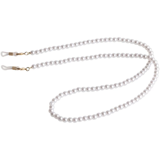 Белая жемчужная лента Cailap для солнцезащитных очков 72 см