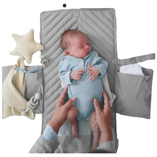 Пеленальный коврик Pilvi серый Пеленальный коврик Pilvi серый