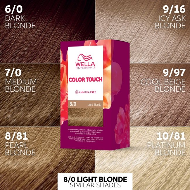 Краска для волос Wella Professionals Color Touch Pure Naturals светлый блонд 130 мл
