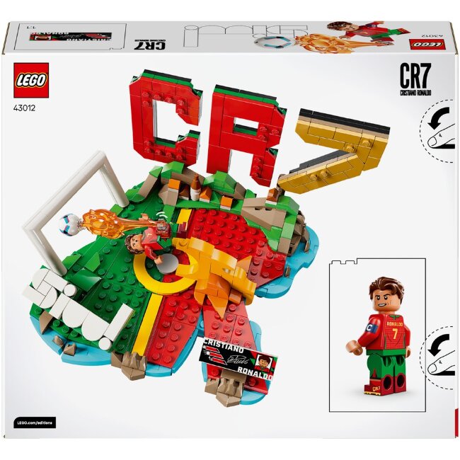 Конструктор LEGO® Editions Football 43012 Cristiano Ronaldo – звездные моменты футбола Конструктор LEGO® Editions Football 43012 Cristiano Ronaldo – звездные моменты футбола