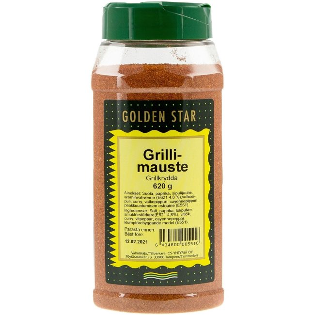 Смесь специй для гриля Golden Star 620 г